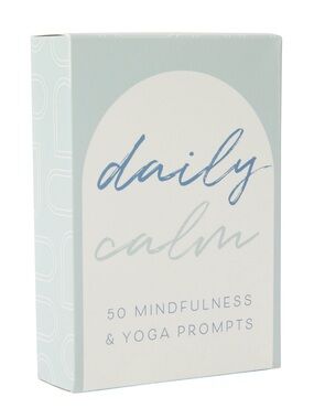 Daily Calm 50 Mindfulness and Yoga Cards